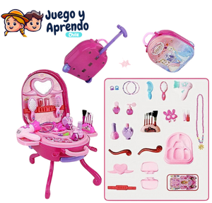 Princess Glam Set - Maletín de Maquillaje para Niñas
