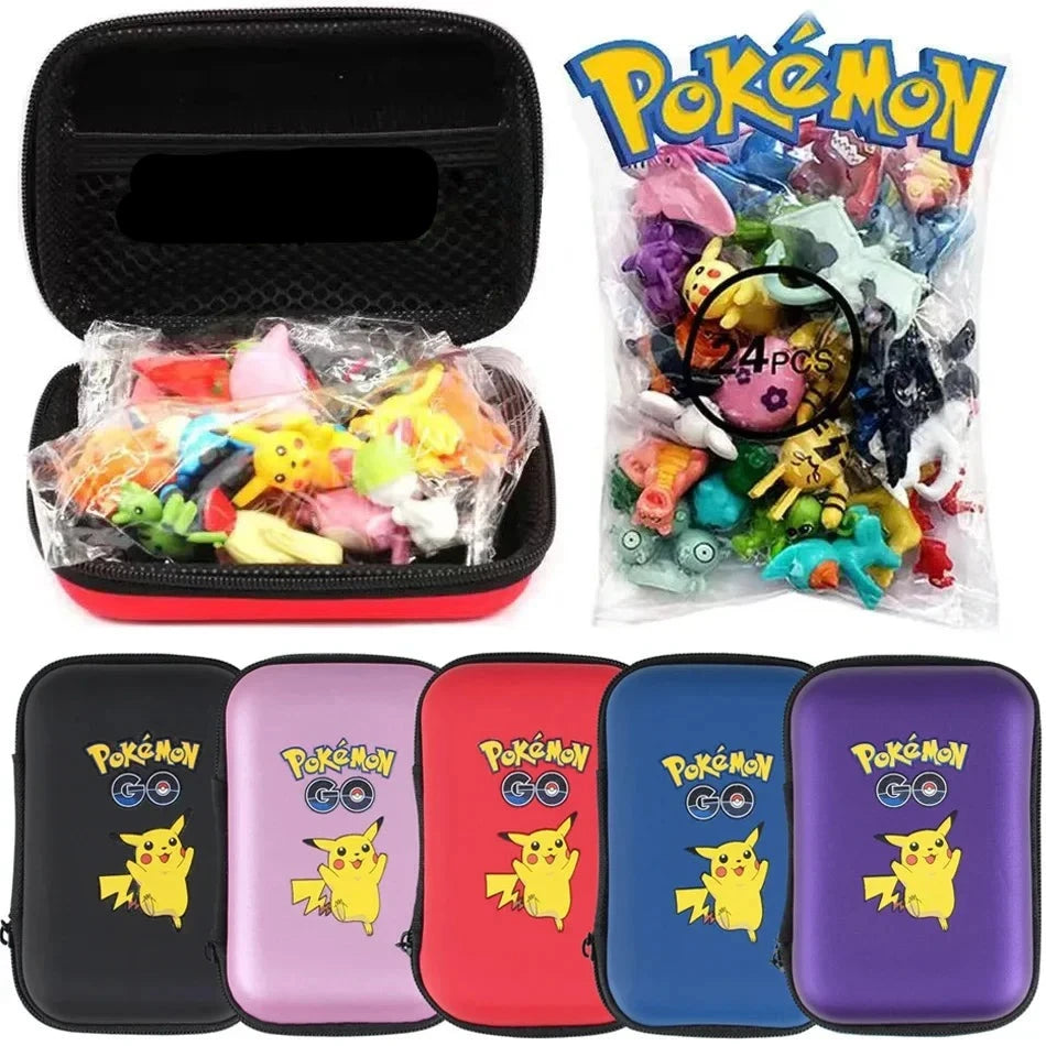 Conjunto de Figuras Pokémon - Colección de 24 Piezas