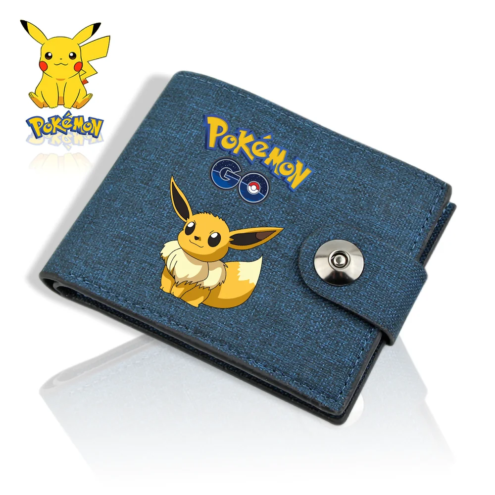 Cartera de Lona -  Estampado de Pikachu