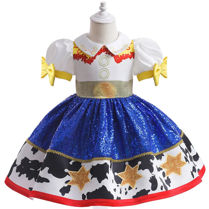 Vestido Vaquero Jessie de Toy Story para Niñas