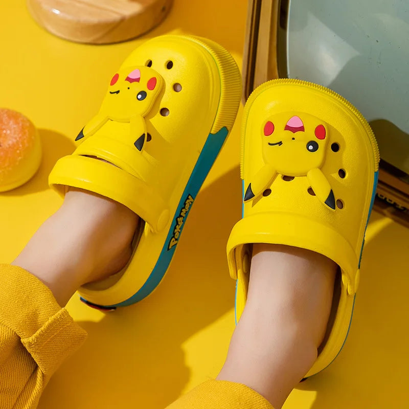 Zapatos de Verano Pikachu para Niños - Diversión en la Playa