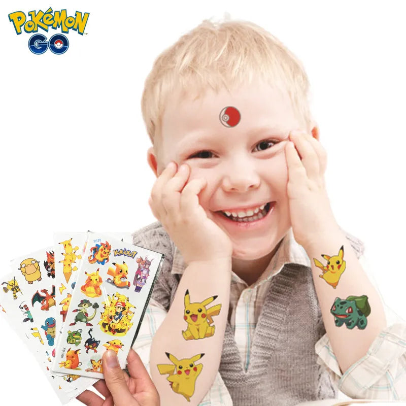Pika-Ink - Set de Tatuajes Pikachu