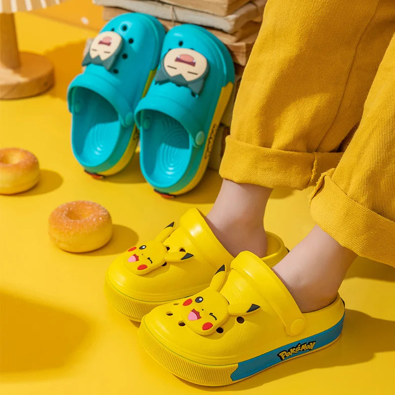Zapatos de Verano Pikachu para Niños - Diversión en la Playa