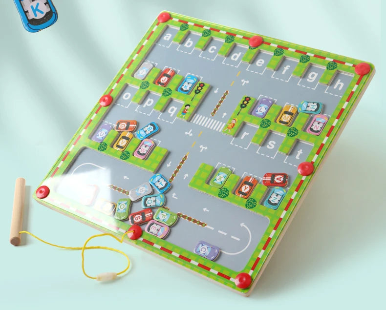 🌟 Tablero de Autos: Juego de Clasificación ABC 🌟