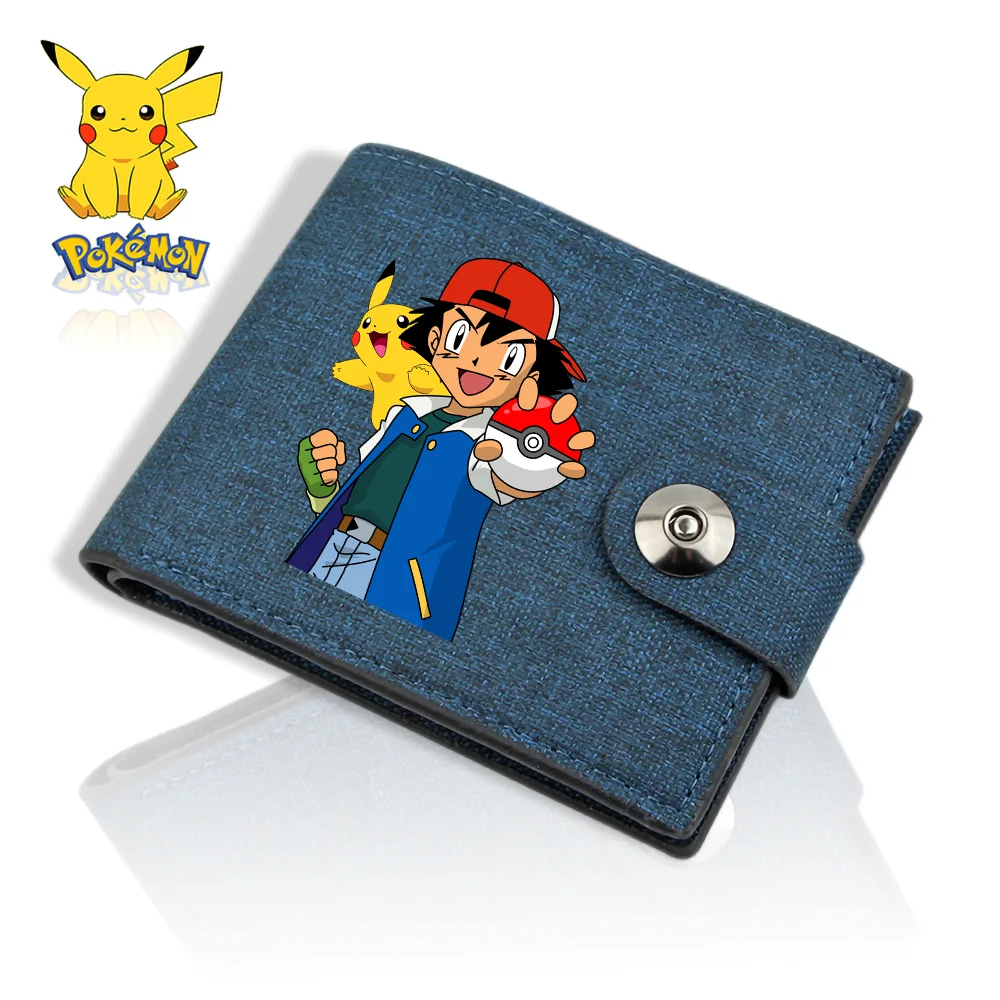 Cartera de Lona -  Estampado de Pikachu