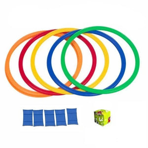 Rayuela con Anillos de Salto para Niños