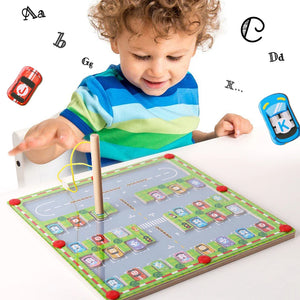 🌟 Tablero de Autos: Juego de Clasificación ABC 🌟