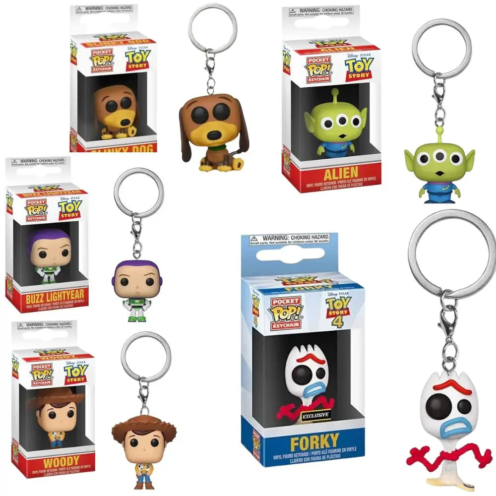 Colección de Llaveros de Toy Story 4