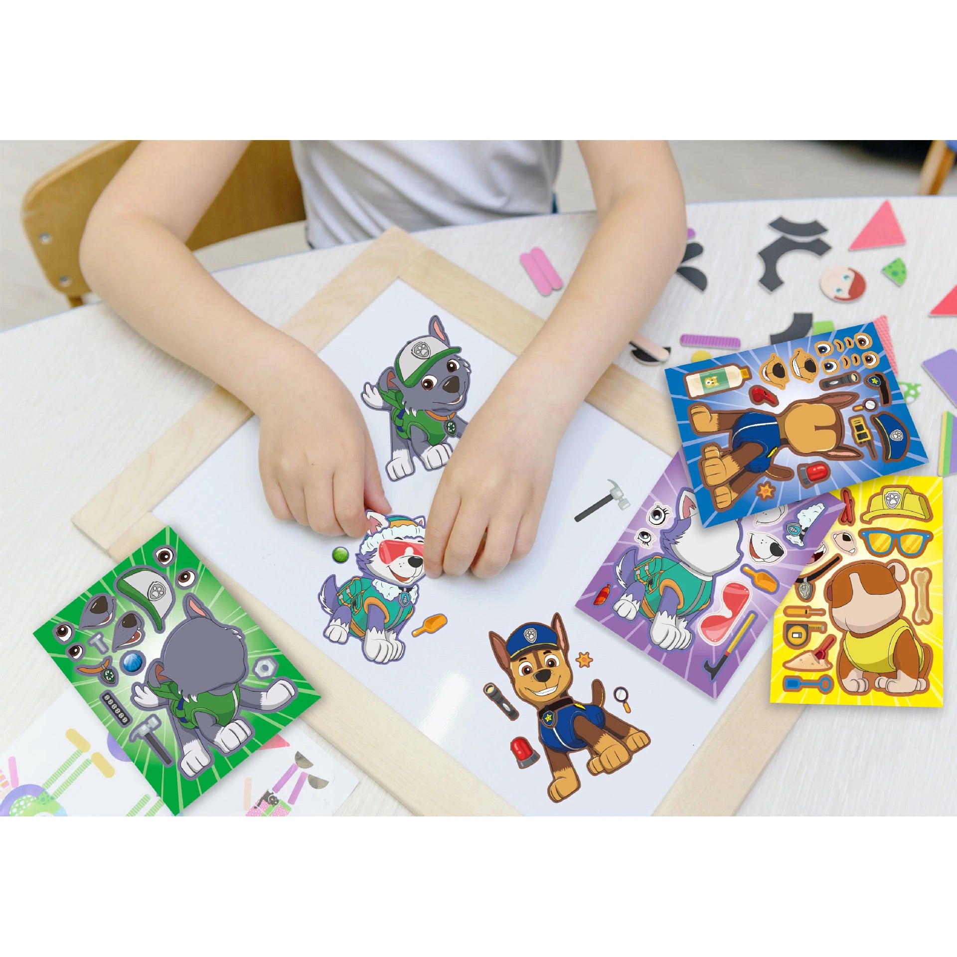 Stikers Rompecabezas Paw Patrol - ¡Diversión Creativa!