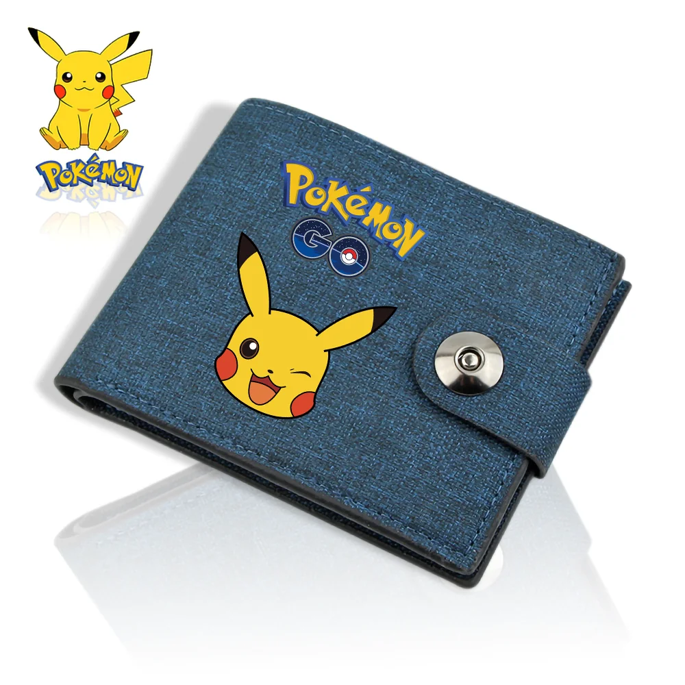 Cartera de Lona -  Estampado de Pikachu