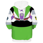 Polerón Estampado 3D Toy Story Buzz Lightyear y Woody