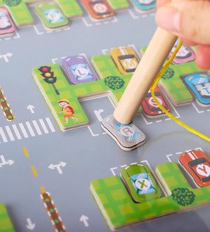 🌟 Tablero de Autos: Juego de Clasificación ABC 🌟