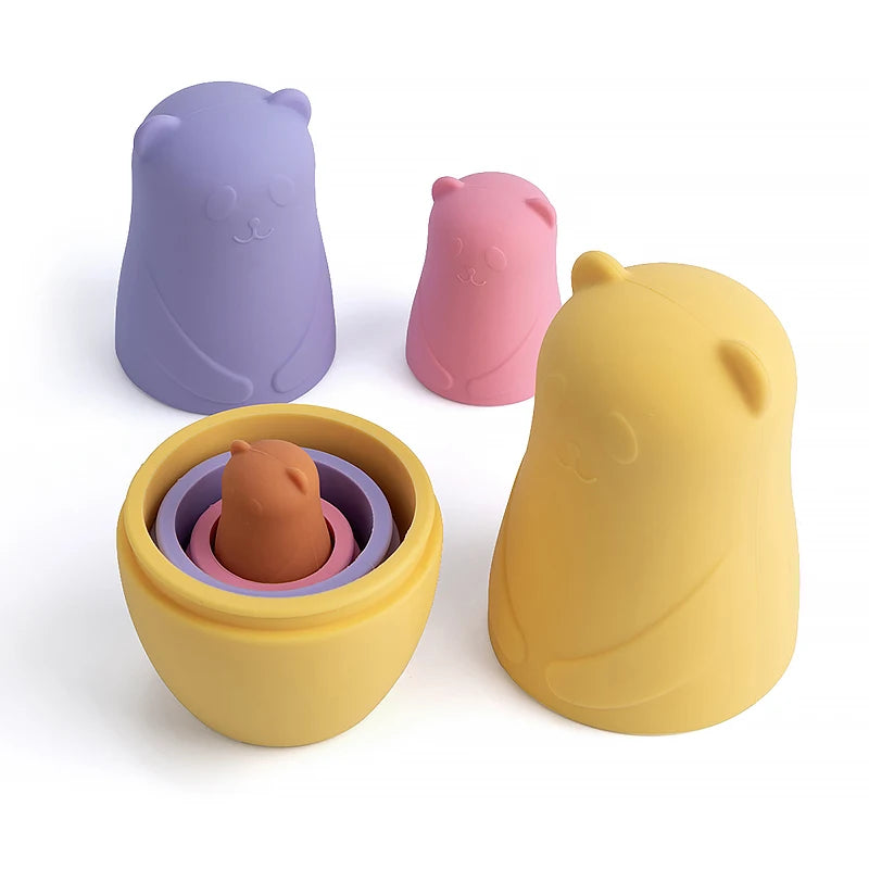 Matryoshka Dolls - Aprendizaje y Diversión Montessori en un Juguete! 🎨🎓