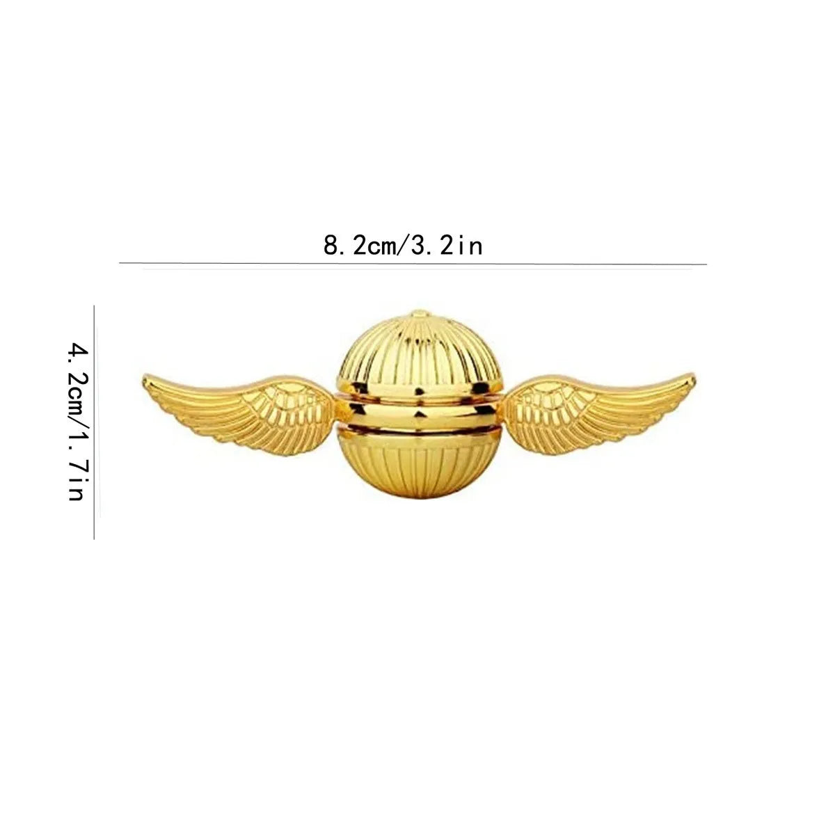 Spinner Golden Snitch - Juguete Giratorio de la Pelota Dorada de Quidditch