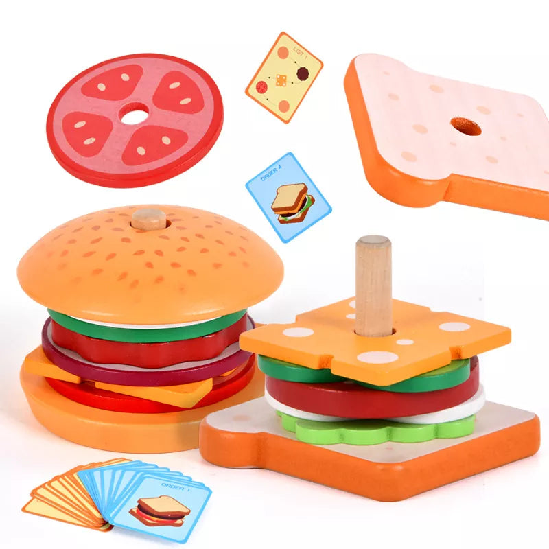 Hamburguesa Divertida - Juego de Cocina para Niños