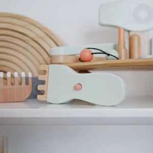 Set de Maquillaje y Peluquería de Madera