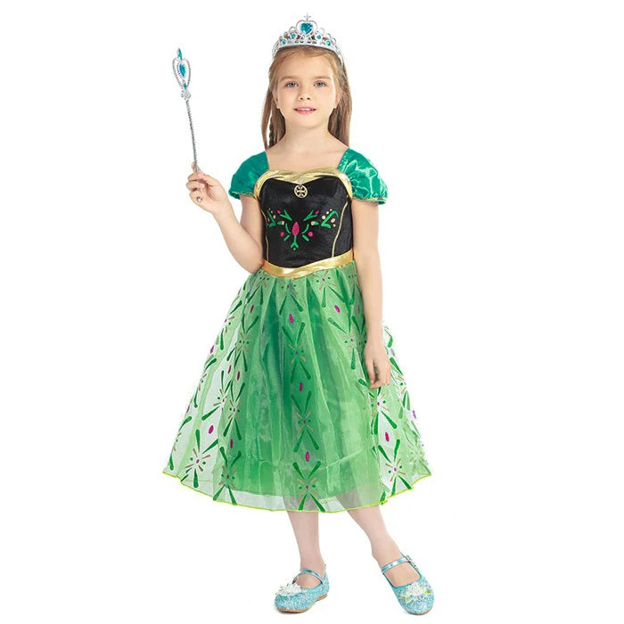 Vestido de Princesa Anna de Frozen