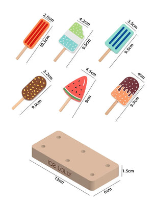 Helado de Madera Dulce - Juego de Cocina