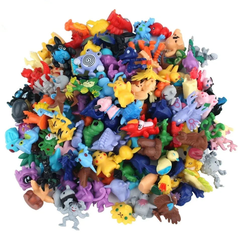 Conjunto de Figuras Pokémon - Colección de 24 Piezas
