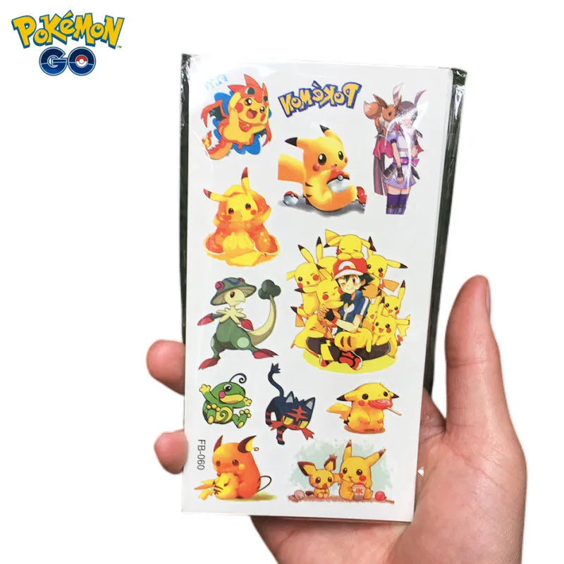 Pika-Ink - Set de Tatuajes Pikachu