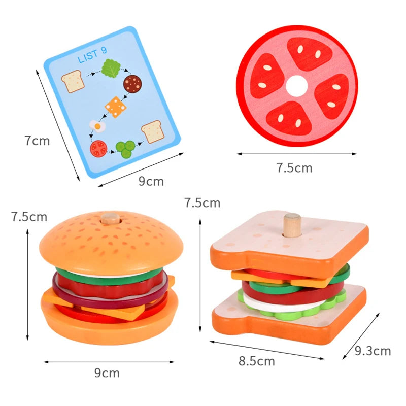 Hamburguesa Divertida - Juego de Cocina para Niños