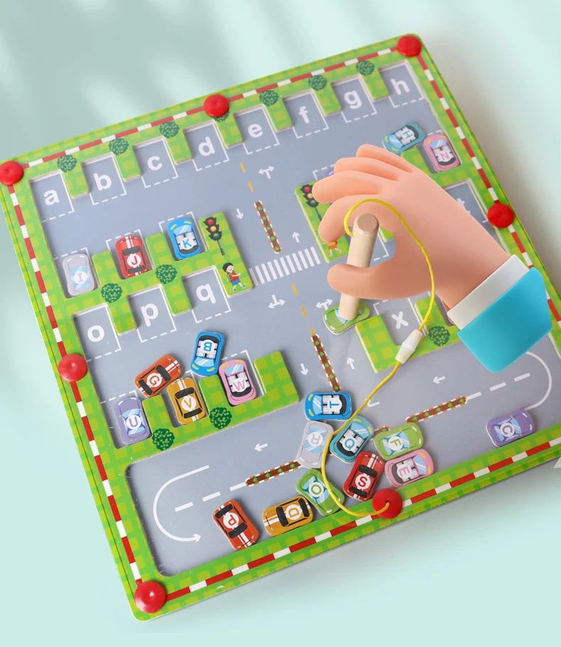 🌟 Tablero de Autos: Juego de Clasificación ABC 🌟