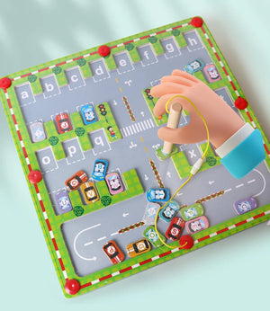 🌟 Tablero de Autos: Juego de Clasificación ABC 🌟
