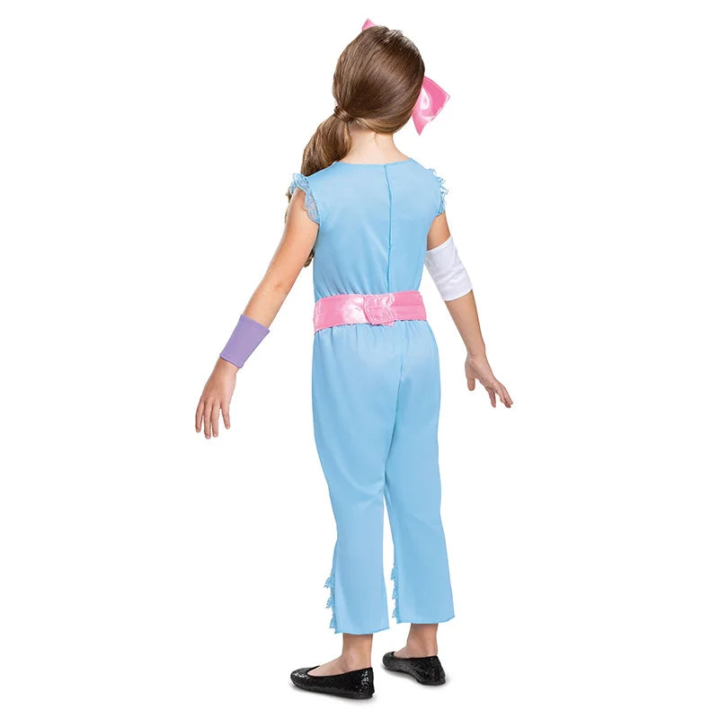 Disfraz de Pastora Bo Peep para Niñas - ¡Encanto y Aventura en un Atuendo Adorable!