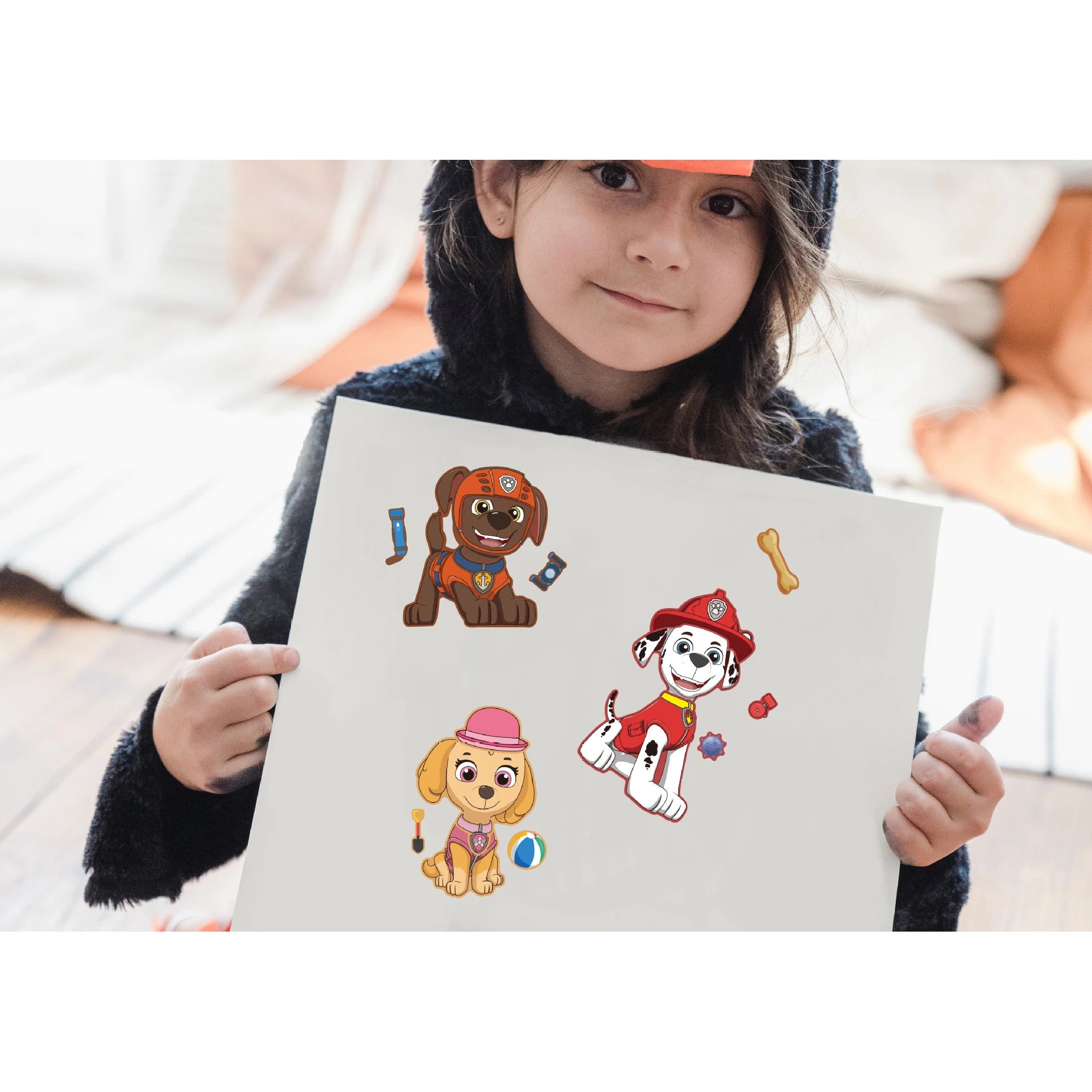 Stikers Rompecabezas Paw Patrol - ¡Diversión Creativa!