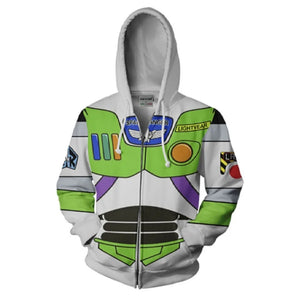 Polerón Estampado 3D Toy Story Buzz Lightyear y Woody