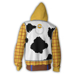 Polerón Estampado 3D Toy Story Buzz Lightyear y Woody