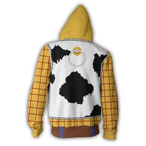 Polerón Estampado 3D Toy Story Buzz Lightyear y Woody