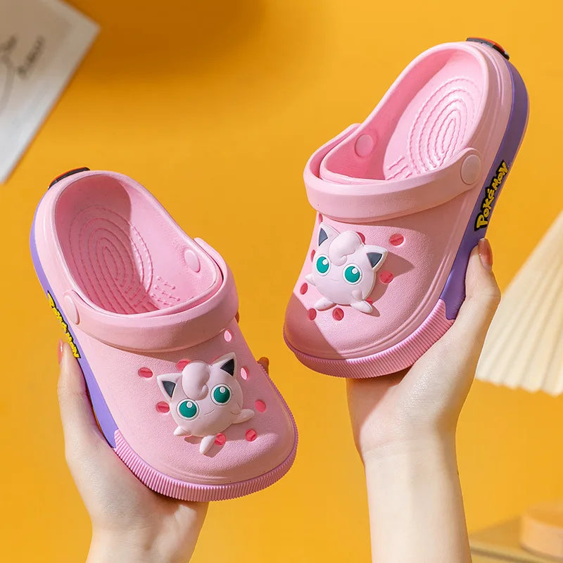Zapatos de Verano Pikachu para Niños - Diversión en la Playa