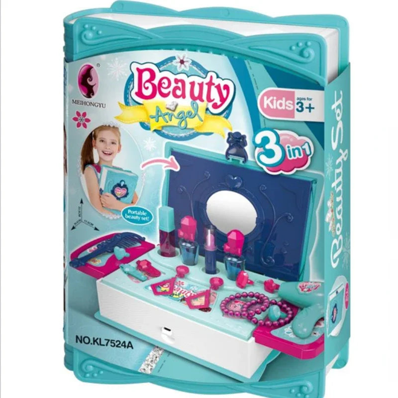 Glamour Princess Vanity Set - Maletín de Juegos de Princesa