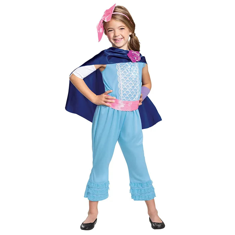Disfraz de Pastora Bo Peep para Niñas - ¡Encanto y Aventura en un Atuendo Adorable!