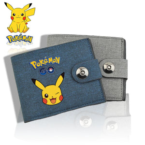 Cartera de Lona -  Estampado de Pikachu