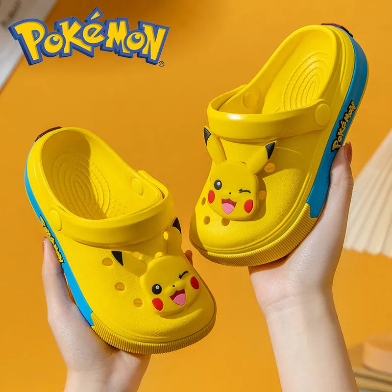 Zapatos de Verano Pikachu para Niños - Diversión en la Playa