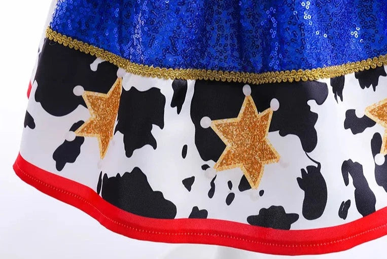 Vestido Vaquero Jessie de Toy Story para Niñas