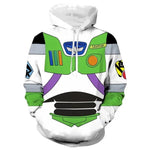 Polerón Estampado 3D Toy Story Buzz Lightyear y Woody