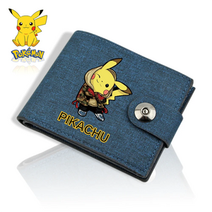 Cartera de Lona -  Estampado de Pikachu