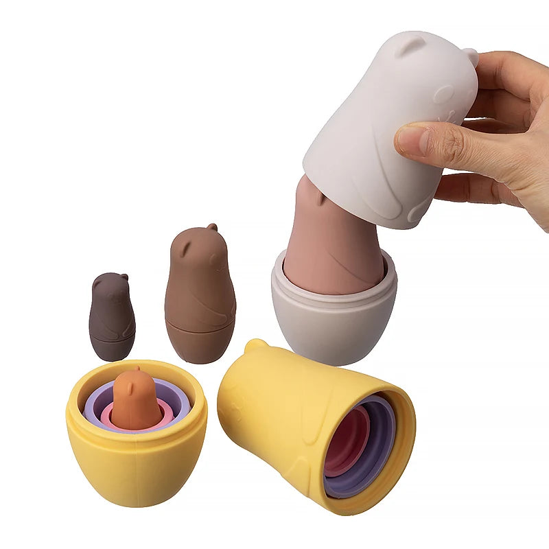 Matryoshka Dolls - Aprendizaje y Diversión Montessori en un Juguete! 🎨🎓