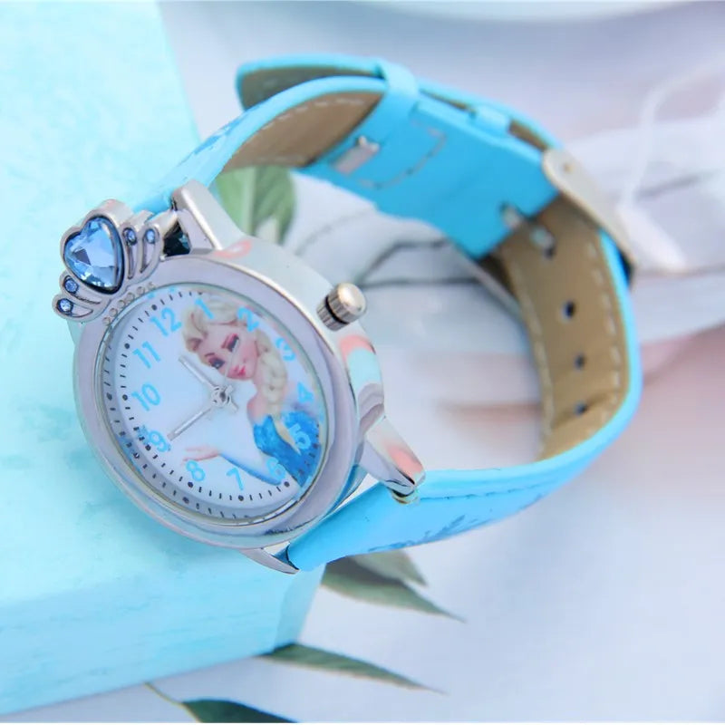 Reloj y Pulsera de Princesa Elsa de Frozen
