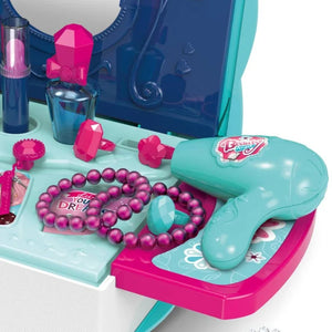 Glamour Princess Vanity Set - Maletín de Juegos de Princesa
