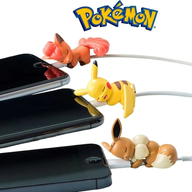 Funda Protectora para Cable de Datos Pikachu