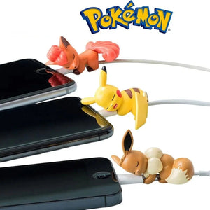 Funda Protectora para Cable de Datos Pikachu