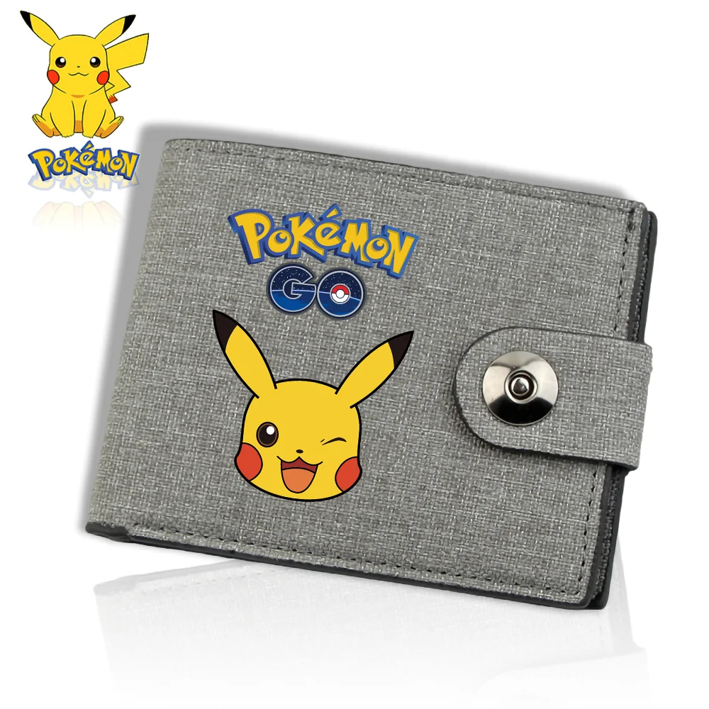 Cartera de Lona -  Estampado de Pikachu