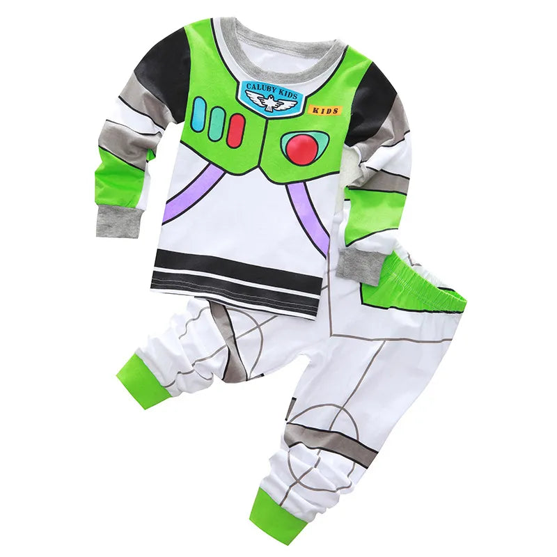 Conjunto de Pijamas Toy Story Buzz Lightyear y Woody para Niños y Niñas