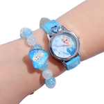 Reloj y Pulsera de Princesa Elsa de Frozen